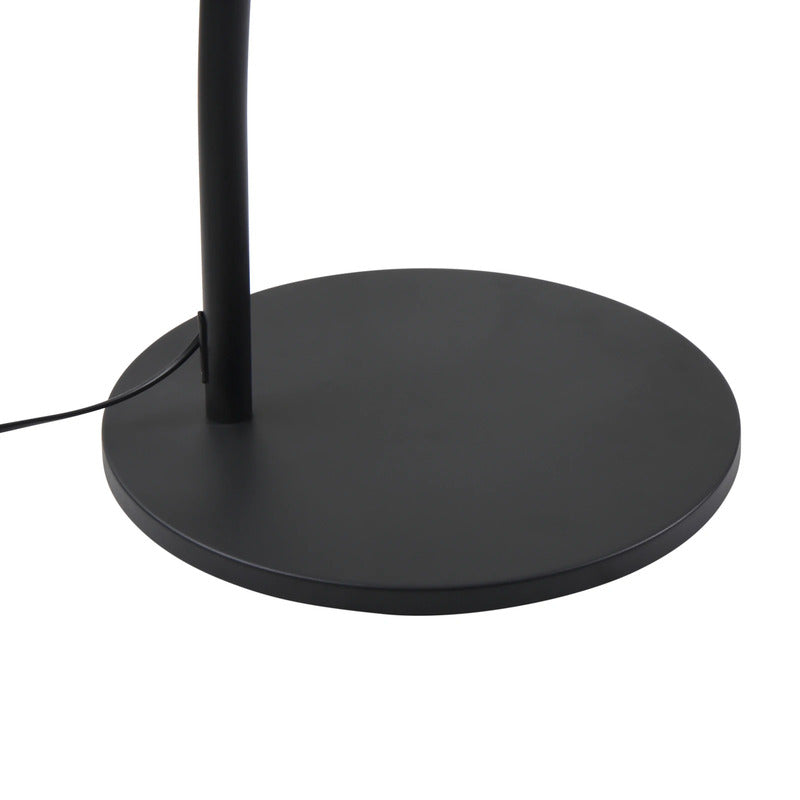 Lucande Bogenleuchte Stehlampe LED schwarz Metall dimmbar Schalter Kabel - 4251911778625
