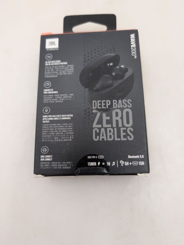 JBL Wave 200 TWS In Ear Headset Bluetooth Stereo Kopfhörer schwarz 20h Akku - 6925281988424
