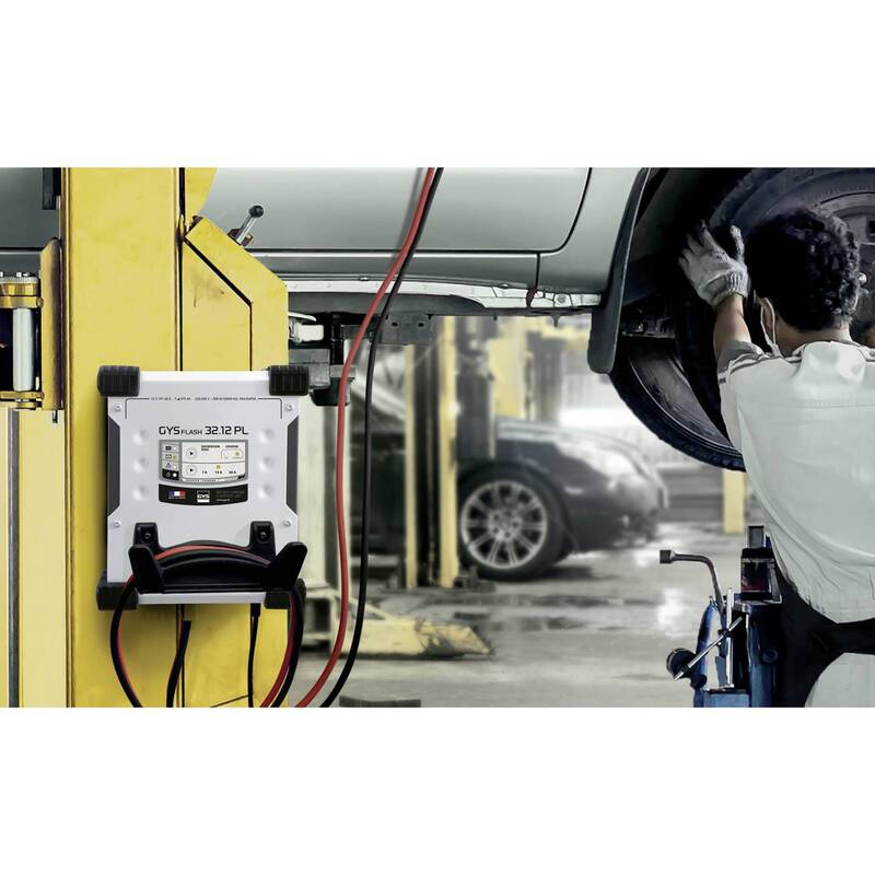 GYS Automatikladegerät GYSFLASH 32.12 PL 12V 30A Akku-Ladegerät - 3154020027381
