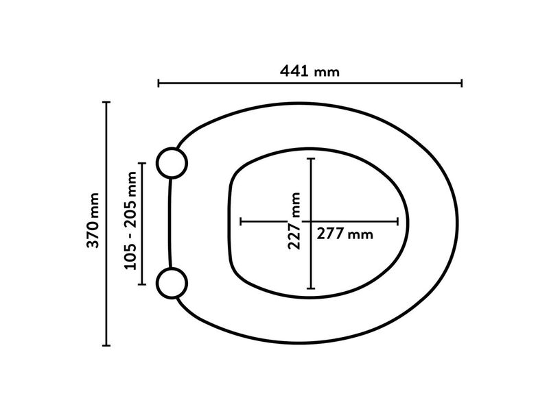 baliv WC-Sitz Kunene Holz Absenkautomatik Quick-Release Funktion oval natur - 4007873422102