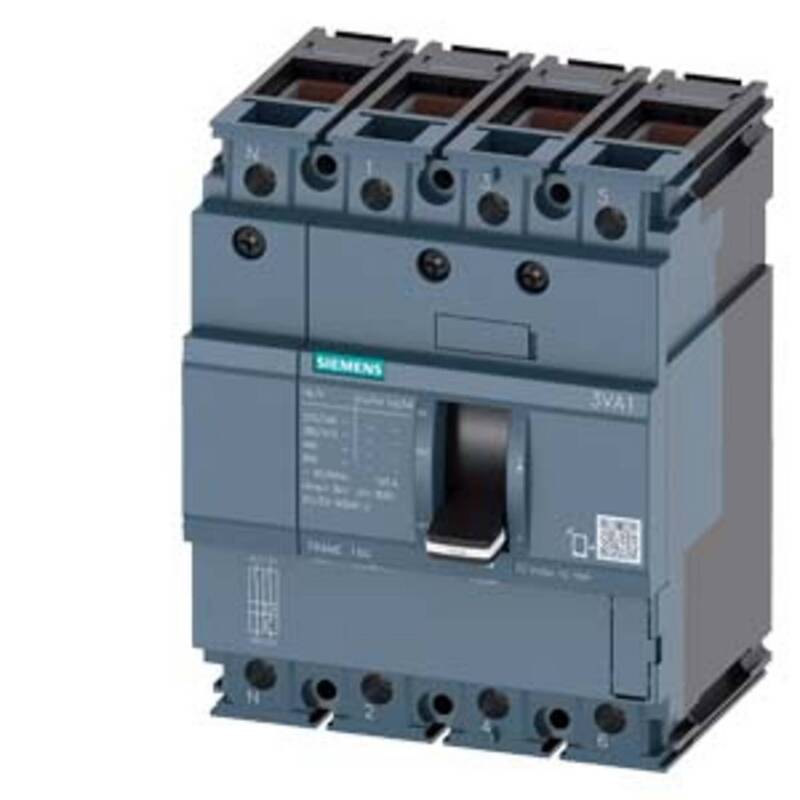 Siemens Leistungsschalter 3VA1116-3ED46-0AA0 4polig 160A 690V IP40 Festeinbau - 4042948822845