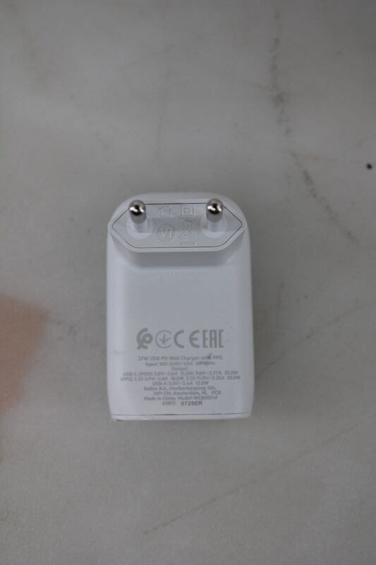 Belkin Netzteil 37W USB-C PD 3.0 Ladegerät Adapter für Smartphone Tablet weiß - 0745883829446