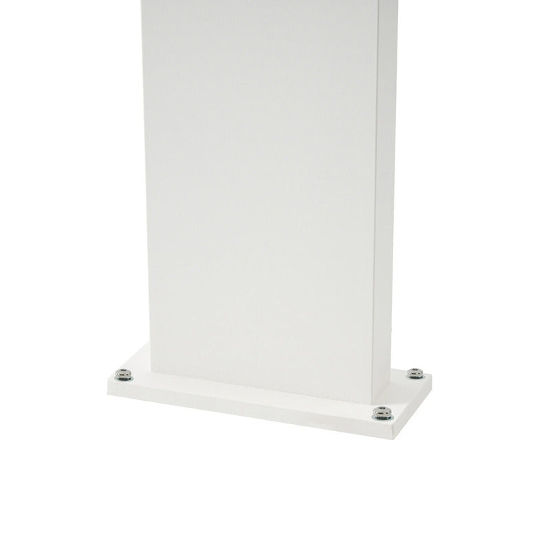 Silvan Wegeleuchte Gartenleuchte LED Sensor IP54 Aluminium 65cm weiß modern - 4255830907111