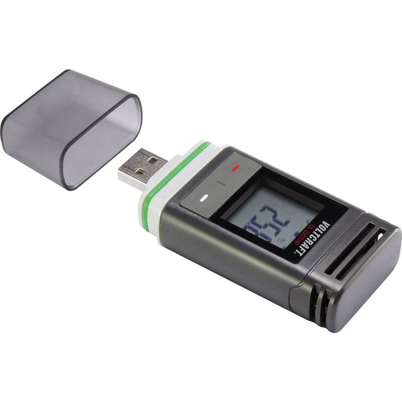 Voltcraft DL-220THP Multifunktioneller Datenlogger -30 bis +60 °C PDF Funktion - 4016139081298