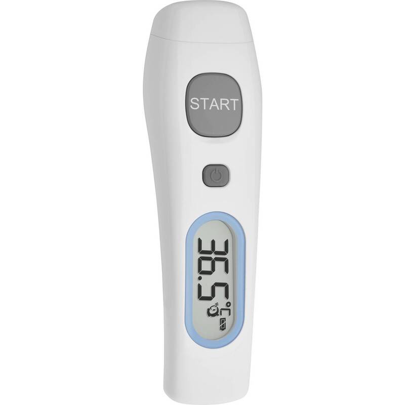 TFA Dostmann Fieberthermometer Infrarot Thermometer Körpertemperatur weiß Stirn - 4009816036117