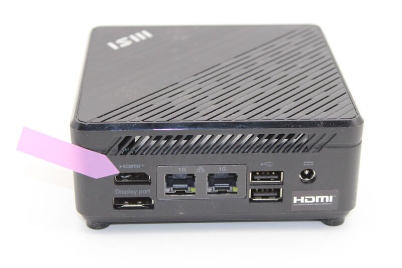 MSI Mini PC Cubi N ADL S-217DE Intel N200 8GB RAM 256GB SSD Windows 11 Pro - 4711377230230