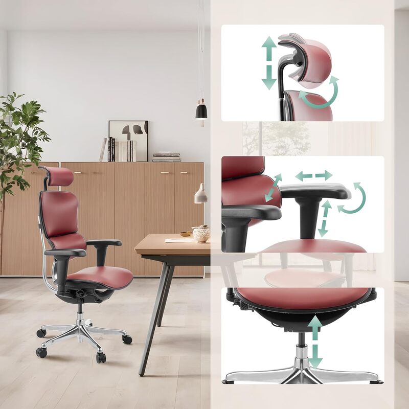 Ergonomischer Bürostuhl Ergohuman Ultra L GEN2 mit flexibler - 4064323109174