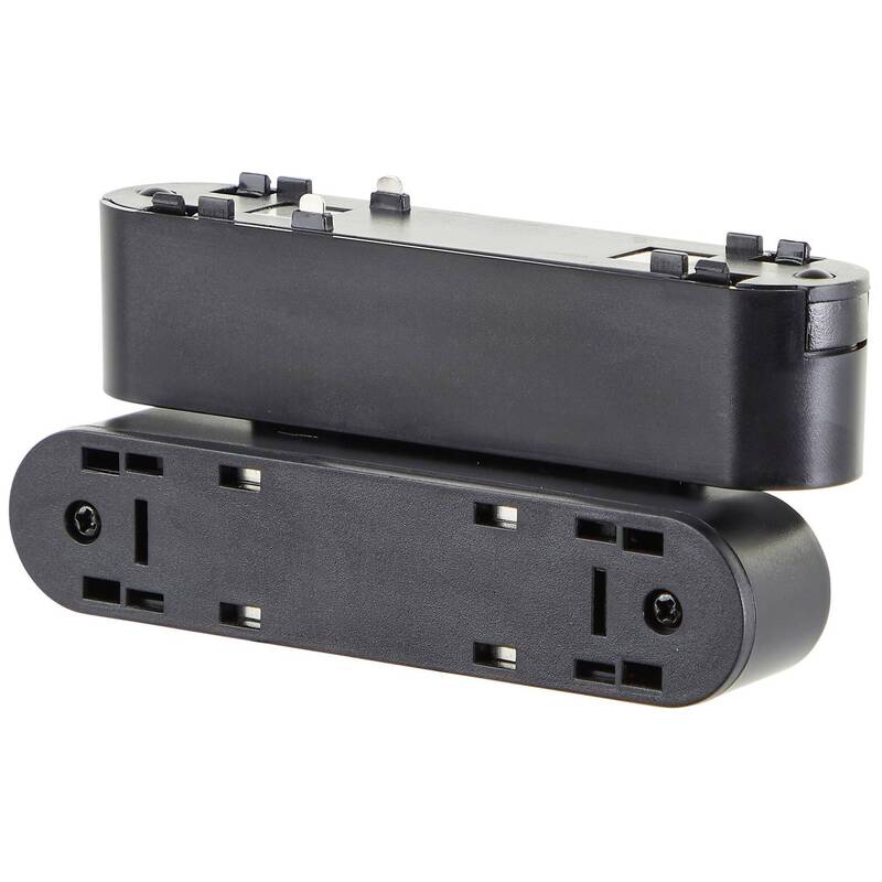 Brilliant Niedervolt-Schienensystem-Komponente Schienenadapter Sand Schwarz - 4004353429859