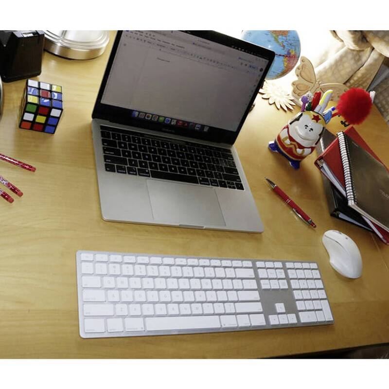 Matias FK416DCS-DE Kabellose QWERTZ Tastatur Schwarz für Windows - 0833742007972