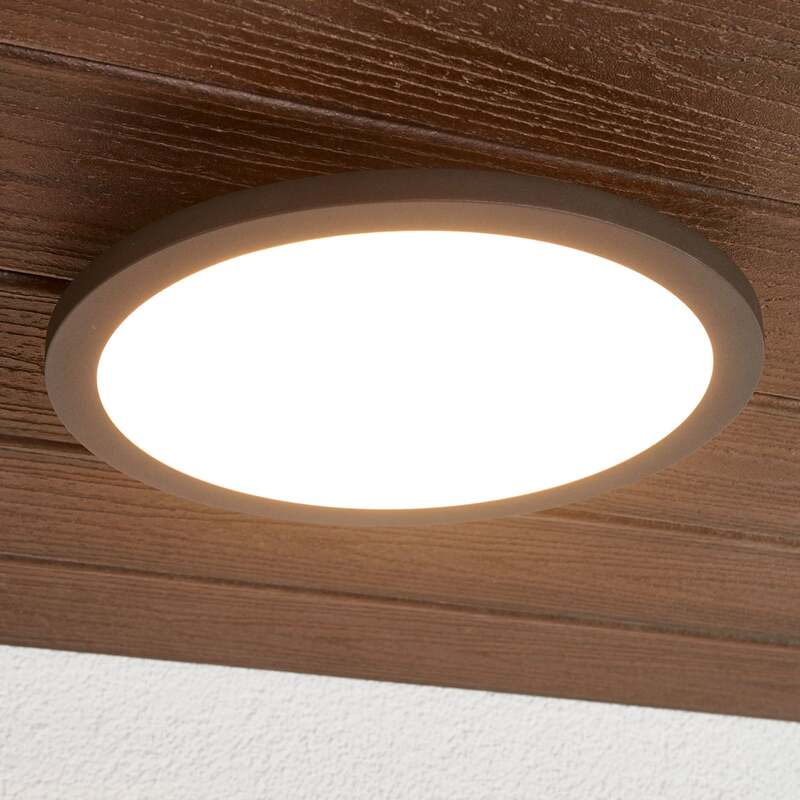 Lucande LED-Außendeckenleuchte Malena mit Bewegungsmelder IP65 11,5 W - 4251096527193