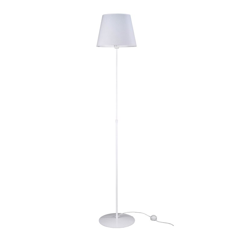 Aluminor Stehlampe Stehleuchte Store weiß Schalter Stahl Textil LED SIEHE TEXT - 3131130359533