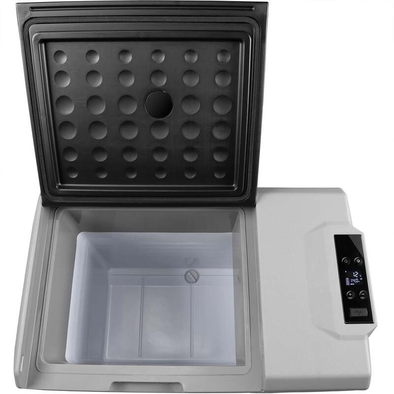 Kompressor Kühlbox Yukon 50l Kühlgerät mit App Steuerung und USB Anschluss grau - 4260565528043