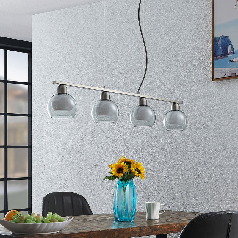 Lucande Kaiya Hängeleuchte Leuchte Lampe Hängelampe Glas vierflammig - 4251911738179