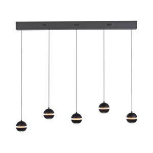 B-Ware SCHÖNER WOHNEN Pendelleuchte Hängelampe LED LINI verstellbar dimmbar schwarz