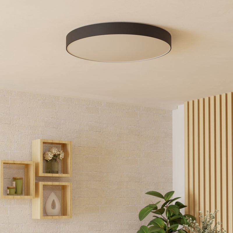 EGLO Deckenlampe Leuchte Smart-LED Gallizzi-Z schwarz Ø69cm - 9008606358182