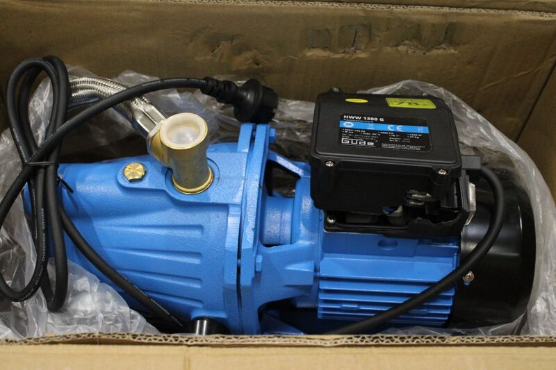 Güde Hauswasserwerk HWW 1300 G Wasserpumpe 4000 l/h 1300W selbstansaugend 24l - 4015671941954