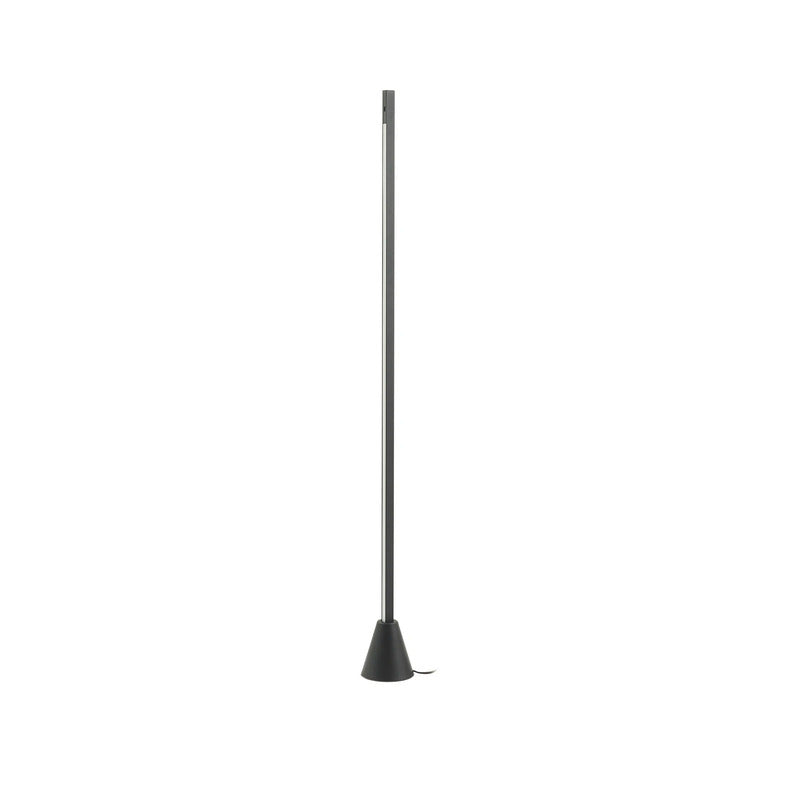Lucande Stehleuchte Linija Standlampe LED schwarz Sensor Dimmer 110 cm 17W 3000K - 4251911793567