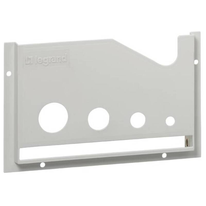 Legrand Schaltplantasche Tasche Kunststoff Grau Gehäusebaubreite 260mm 17 STÜCK - 3245060365813