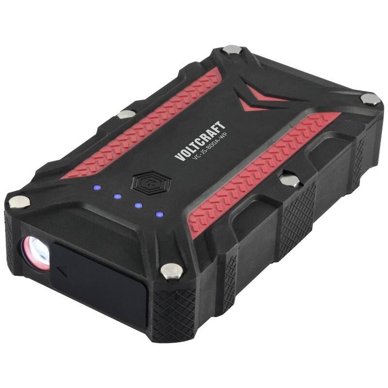 Voltcraft Schnellstartsystem VC-JS-800A-WP 800A Starthilfestrom USB-Steckdose 2x - 4064161250007