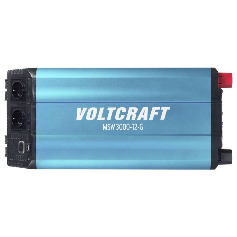 VOLTCRAFT Wechselrichter Inverter Stromwandler MSW 3000-12-G Sinuswelle 3000W - 4064161291178