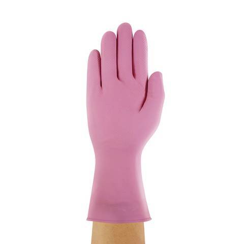 Ansell 87085075 AlphaTec Baumwollvelour Chemikalienhandschuh 8 22 STÜCK - 2050008483242