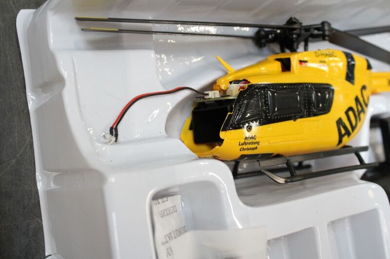 Pichler Modellbau RC Hubschrauber EC135 ADAC Flugmodell RtF ferngesteuert 256mm - 4056534061129