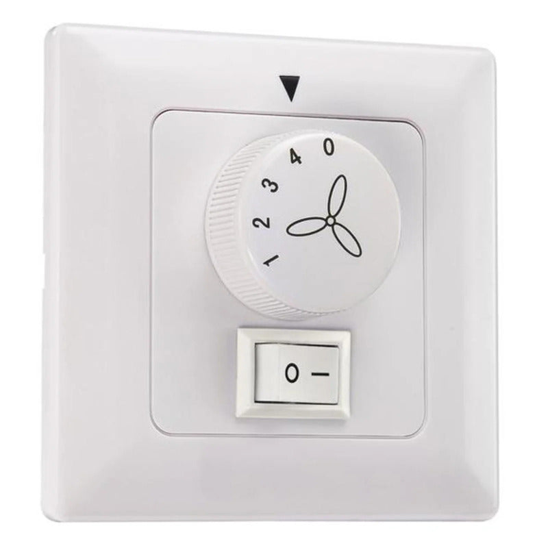 Westinghouse Wandschalter für Ventilator und Licht Steuerung 100W weiß 230V - 4895105602114