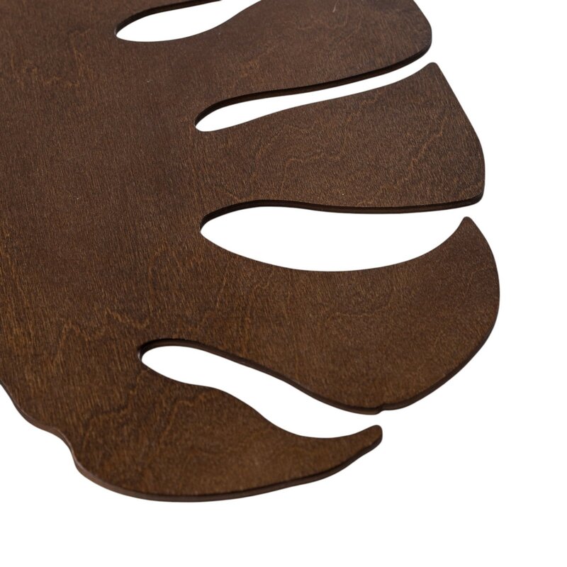Envostar Wandleuchte Wandlampe Folah Holzlampe Nussbaum 40x35cm SIEHE TEXT/FOTO - 5906135159956