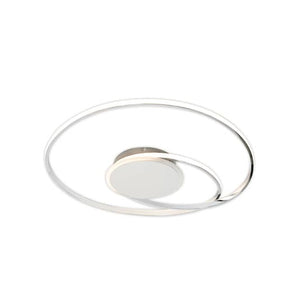 B-Ware Lindby Deckenleuchte Deckenlampe Led Chrom Leuchte Lampe Dimmbar Warmweiß 60832