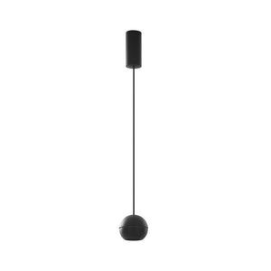 B-Ware Lucande Pendelleuchte Hängeleuchte LED schwarz Aluminium Plarion Lampenschirm