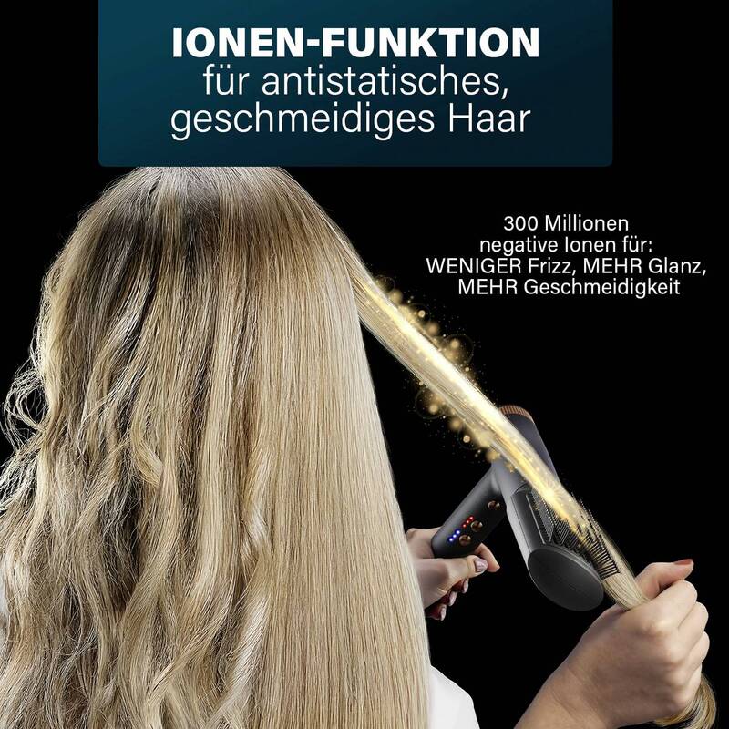 Princess Profi-Airstyler Haartrockner Föhn Haarstyler Schwarz - 8712836997707