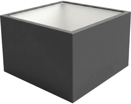 Palatino Pflanzkübel Pflanzgefäß Clara Metall anthrazit UV-beständig 100x100cm - 4260445861376