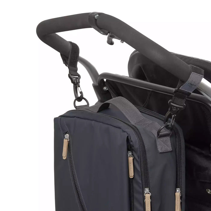 LÄSSIG Wickelrucksack Rucksack Backpack Laptopfach dunkelblau recycelt - 4042183420530