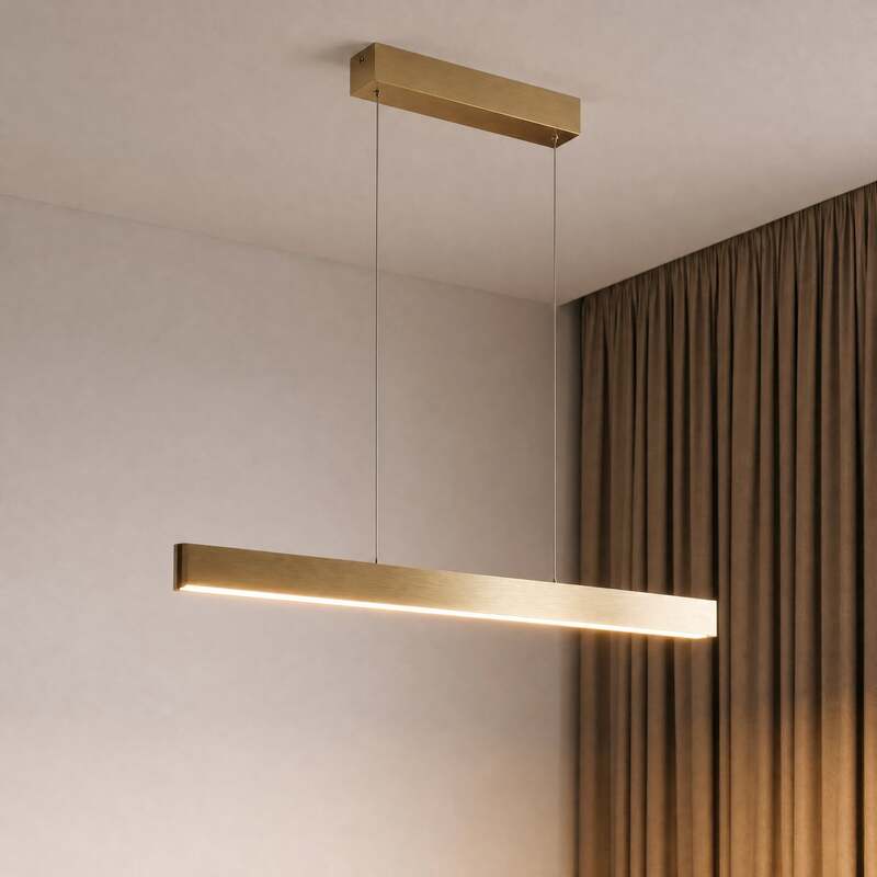 Lucande Hängeleuchte Pendelleuchte LED Smart gold Mylosh WLAN Tuya dimmbar - 4251911778366