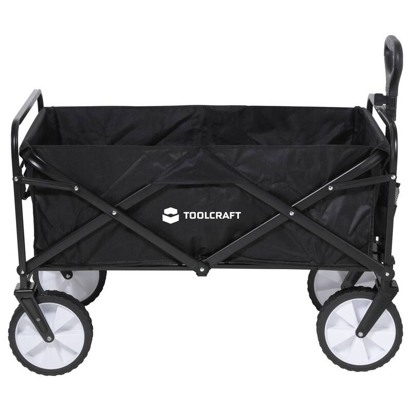 TOOLCRAFT Bollerwagen faltbar 80 kg Traglast 1000x490x860 mm Stahl Polypropylen - 4064161334028