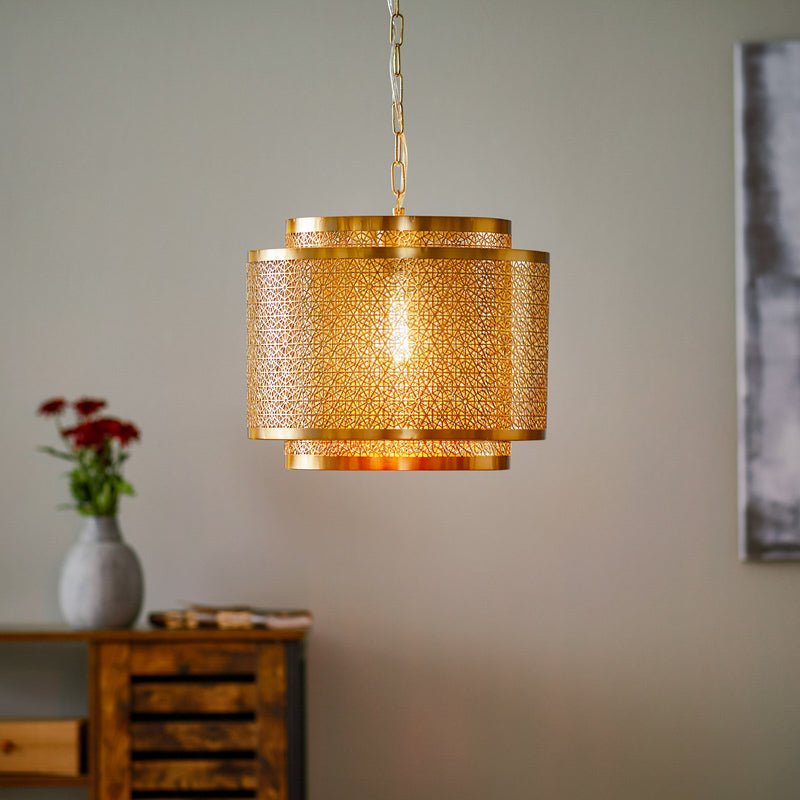 By Rydéns Hängeleuchte Hermine LED Pendelleuchte Lampe dimmbar messing 31cm - 7391741004017
