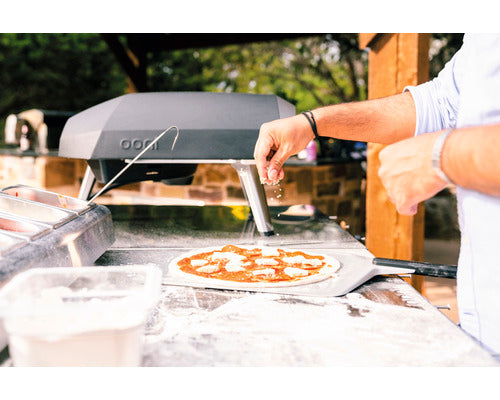 Ooni Pizzaofen Koda 12 Gas Edelstahl silberschwarz mit Hitzeregler Gaszündung - 5060568341224