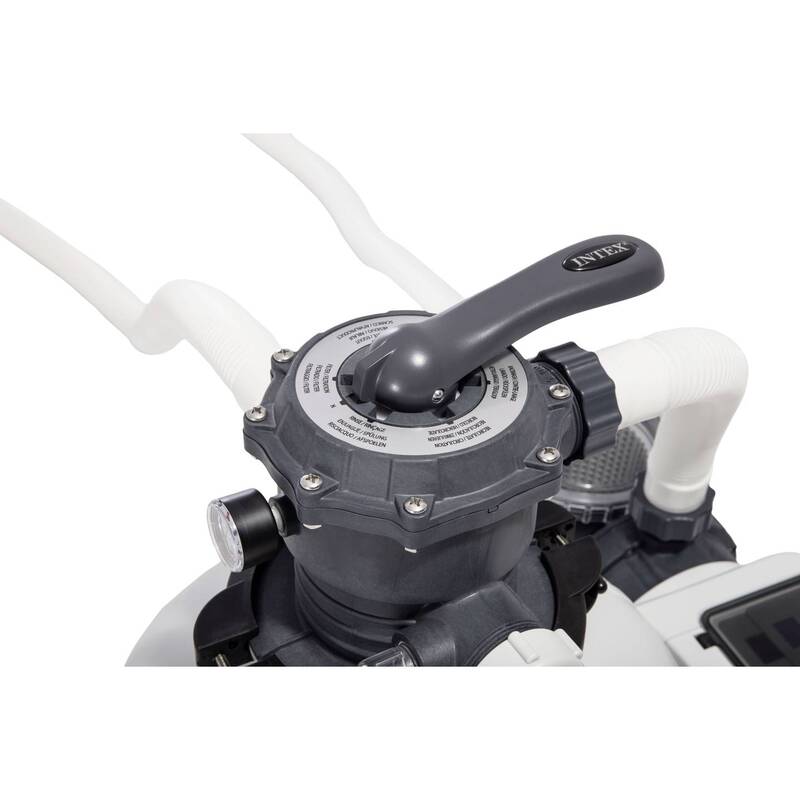 Intex Sandfilteranlage SX3200 12000l/h Poolpumpe Filterpumpe 550W 230V 42.000l - 6941057413952