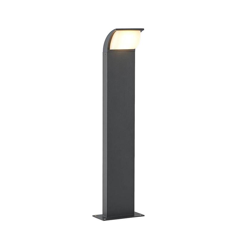 Lucande Sockelleuchte Wegeleuchte LED Tinna anthrazit IP65 Aluminium Polycarb823 - 4251096582383