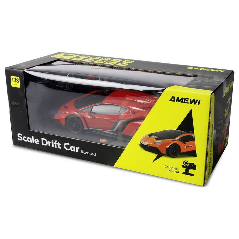 Amewi RC Modellauto Lamborghini Veneno Drift Car 1:18 Elektro Allradantrieb RtR - 4262500342974