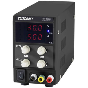 B-Ware Voltcraft Labornetzgerät ESP-3005S Schaltnetzteil 150W 30V 5A schmale Bauform