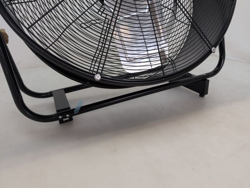 Sygonix Bodenventilator Gebläse 330W Heizgerät Lüfter schwarz schwenkbar Ø745mm - 4064161342597
