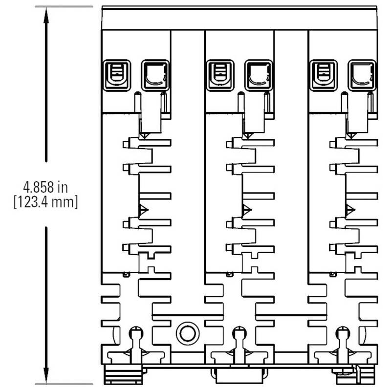 Crydom Halbleiterrelais CTRD6025 Last-Strom max.: 25 A Schaltspannung: 600 V/AC - 2050001038166