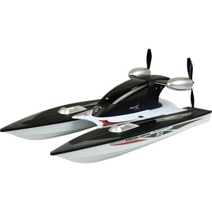 B-Ware Amewi RC Motorboot Propeller Speed Catamaran Modellboot ferngesteuert 361mm