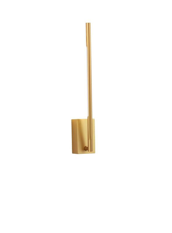 Nova Luce Wandleuchte Wandlampe RACCIO LED Messing Warmweiß Wohnzimmer Flur 6 W - 5212017420435