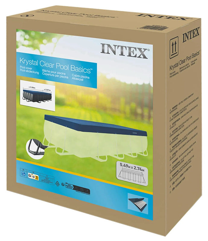 Intex - 28086 - Intex Rectangular Winter Tarpaulin 5.49 M X 2.74 M - Thickness 50/100 - 6941057429502