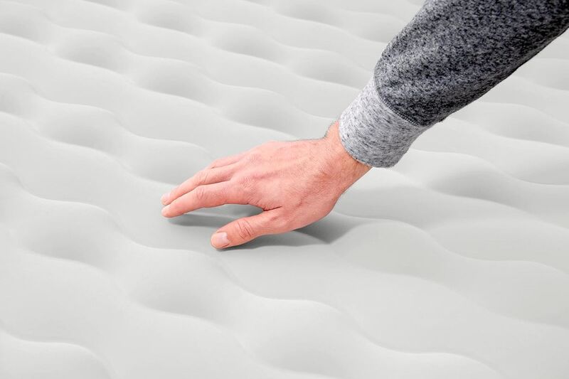 46cm Bestway Air Mattress Queen Inflatable Bed Airbed Grey - 06941607326596