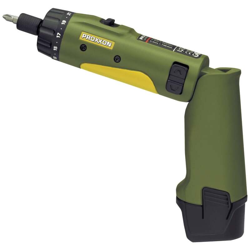 PROXXON Akku-Knickschrauber 10,8V 2,6Ah Li-Ion Schrauber Werkzeug Koffer 600g - 4006274298408
