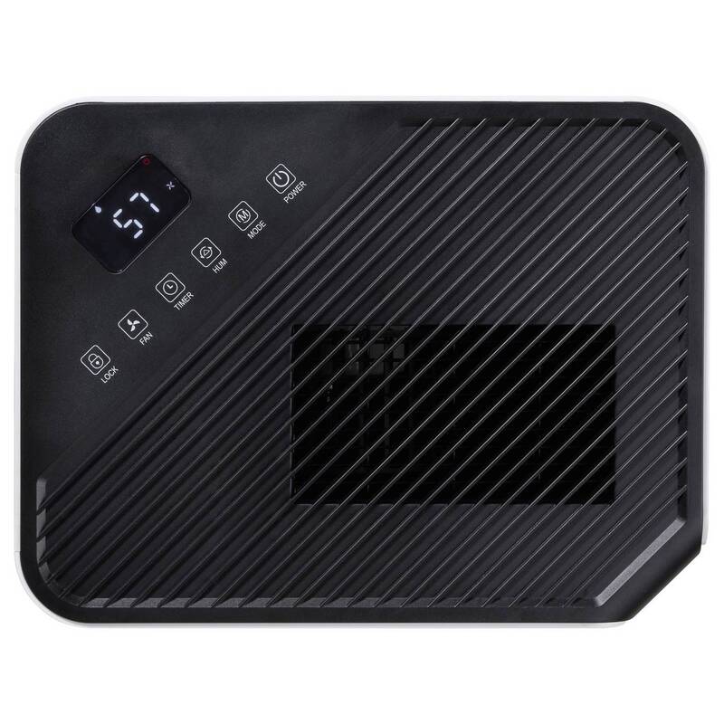 Sygonix Luftentfeuchter 20l/Tag 330W für Räume bis 104m² mit LED-Display weiß - 4064161340883