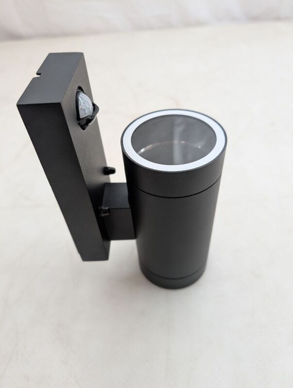 Nordlux Außenwandleuchte Tin Maxi GU10 Schwarz mit Bewegungsmelder IP54 220mm - 5701581329287